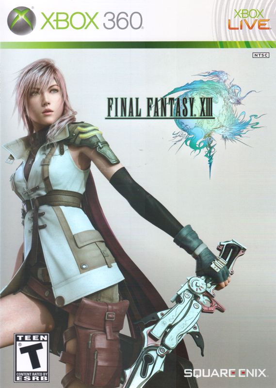 Final Fantasy XIII box art for Xbox 360